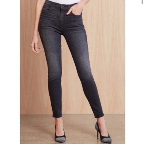 Hudson Black Barbara Super Skinny Jeans - Picture 1 of 6
